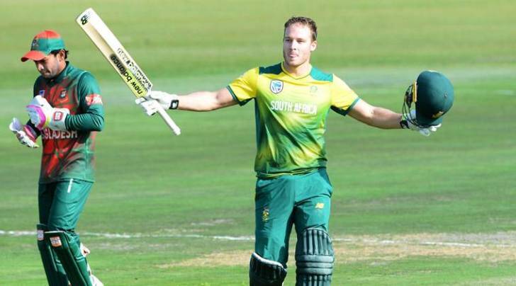 fastest century in t20 -- david miller 35 balls